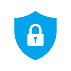 Shield with lock icon