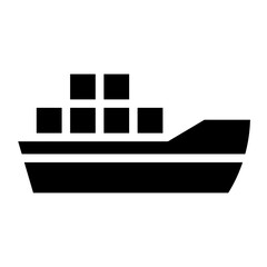 icon ship glyph