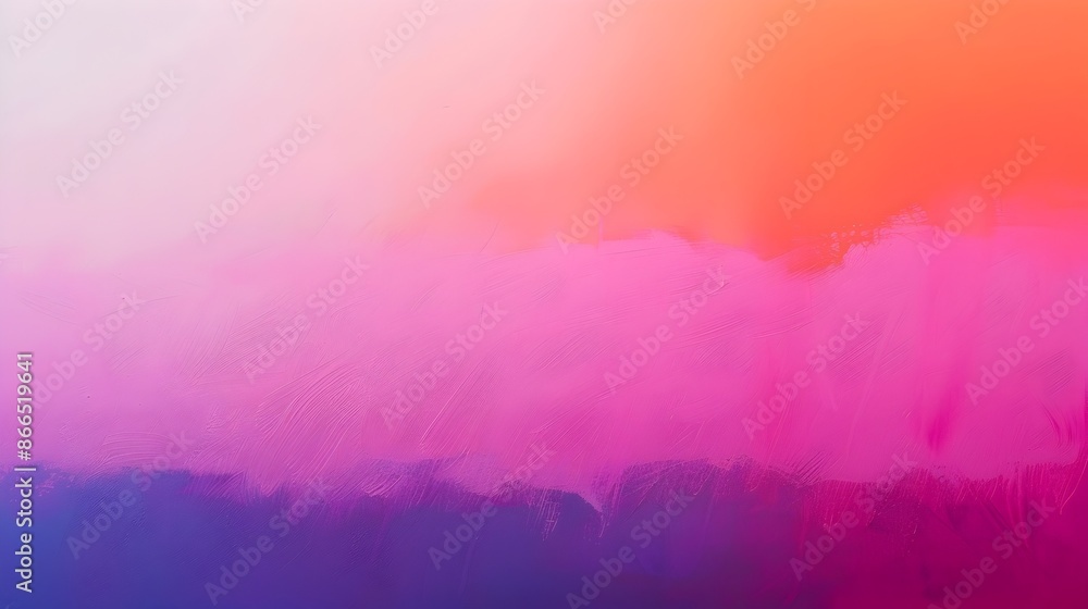 Aufkleber vibrant colorful gradient abstract background with fluid shapes and geometric patterns