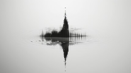 Vector music sound waves set. Audio digital equalizer technology, console panel, pulse musical.