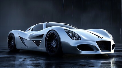 Future Concept Automotive Scene