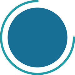 Circle chart infographic templates