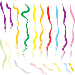 righe strisce grafica astratta vettoriale editabile