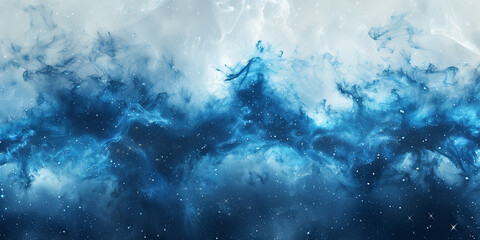 Obraz premium Space galaxy wallpaper, background, Blue sky and stars