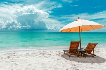 Fototapeta premium Beach, summer, sea, ocean, waves