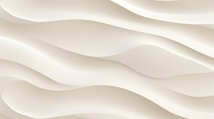 Fototapeta premium Abstract White Wave Pattern