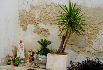 Borgo antico e Ghetto ebraico di Oria, Brindisi,Puglia. Italia