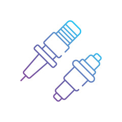 Racing Sparks vector icon