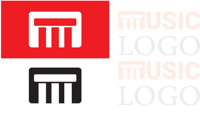 Music vector logo graphic modern & Unique 