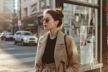 Fototapeta premium fashionable woman