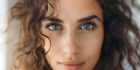 A high-resolution image depicting a selfless woman. Concept Kindness, Generosity, Selflessness, Empathy, Giving