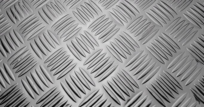 Texture of corrugated aluminum sheet.