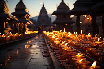 Catmandu, Nepal, the Bodnath Stupa, one of the largest stupas in the world., generative IA
