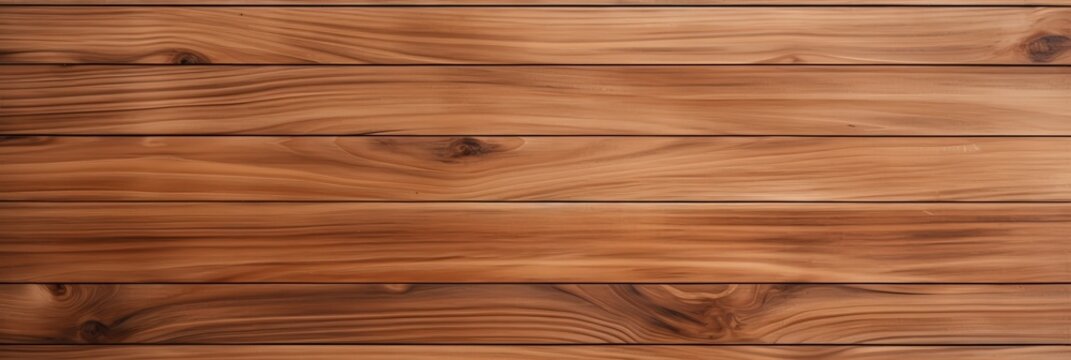 Close-up of a Smooth Wooden Surface