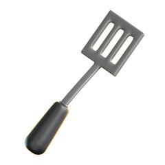Bakeware & Breads 3D Icon, Turning Spatula