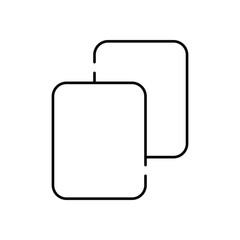 Red Cards vector icon