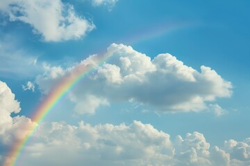 Rainbow in the sky
