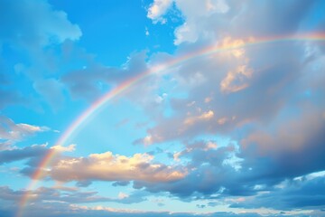 Fototapeta premium Rainbow in the sky