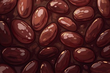 Fototapeta premium Bean Day background, Exploring Bean Day: Origins, Traditions, and Recipes, The Global Celebration of Bean Day: From History to Nutritional Benefits