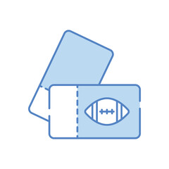 Ticket vector icon