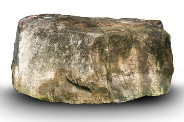 stones white background, Clipping path