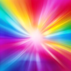 Obraz premium Abstract rainbow colored background with a rainbow pattern.