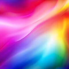 Obraz premium Abstract rainbow colored background with a rainbow pattern.