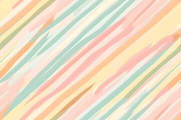 Abstract Diagonal Watercolor Striped Pattern