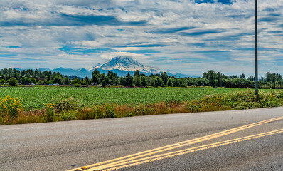 Highway And Rainier 2
