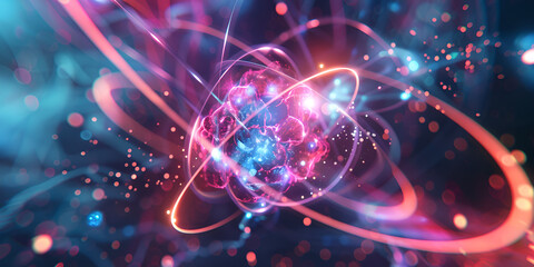 Complex Interactions of Atomic Particles in a Quantum Dance of Light
Visual Exploration of Electron Orbits in High-Energy Quantum States
The Art of Quantum Mechanics: Electrons in Motion and Light