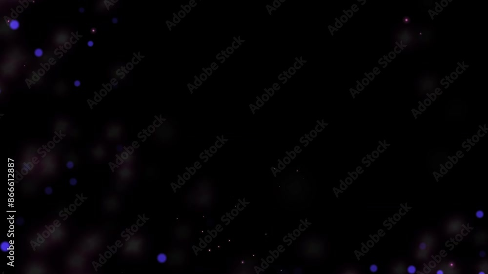 Aufkleber abstract colorful particles with changing background. neon light, abstract time lapse. relaxing psyc