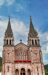 Fototapeta premium Our Lady of Covadonga Sanctuary, Cangas de Onis, Asturias
