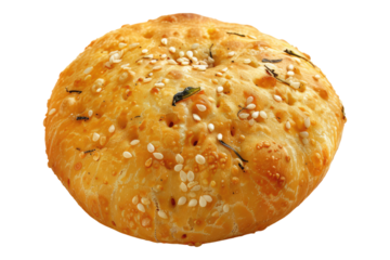 Raj kachori isolated on transparent background