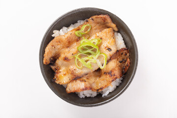 豚バラ　焼肉丼