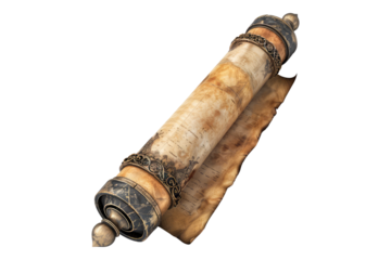 Scroll isolated on transparent background