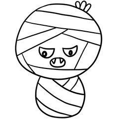 Mummy cute angry