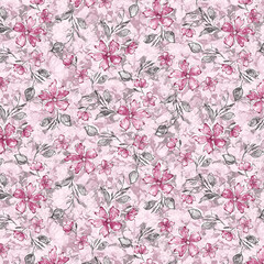 Ethnic Geometric boho seamless pattern. colourfull Repeating background. floral Cloth design, wallpaper.