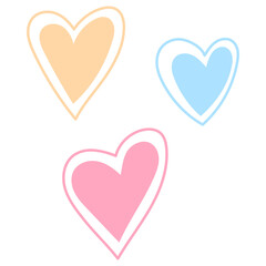 Colorful Love Element