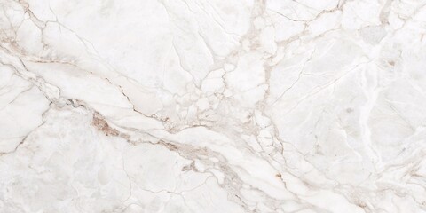 Obraz premium Elegant White Marble Texture. A high-resolution image of a pristine white marble with subtle veins, perfect for showcasing its luxurious texture and pattern.