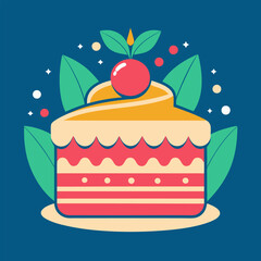 Prepare for International Cake Day with our unique poster template: make your celebration memorable.
