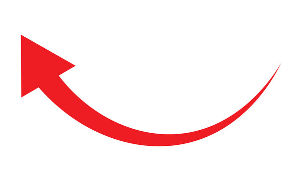 Red long Arrow icon . Vector of trendy long arrow left and right in flat style arrow or web design. eps 10