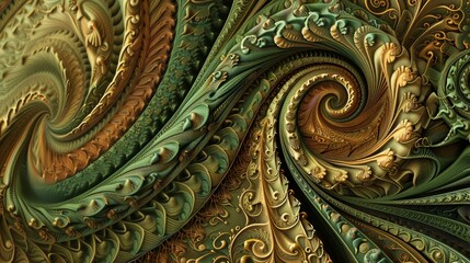 A fractal pattern is an infinitely complex pattern that is self-similar no matter what scale is used.