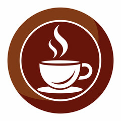       Coffee cup logo icon vector illustration.
