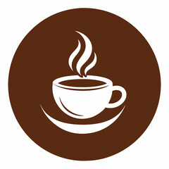       Coffee cup logo icon vector illustration.
