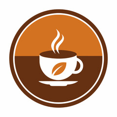      Coffee cup logo icon vector illustration.
