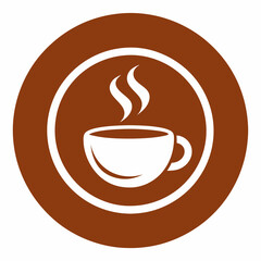       Coffee cup logo icon vector illustration.
