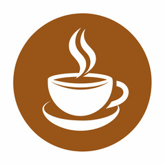       Coffee cup logo icon vector illustration.
