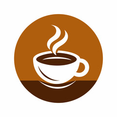       Coffee cup logo icon vector illustration.
