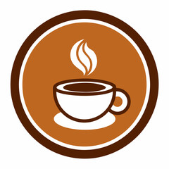       Coffee cup logo icon vector illustration.
