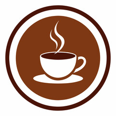       Coffee cup logo icon vector illustration.
